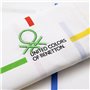 Jeu de draps Benetton Rainbow Lit 1 persone 3 Pièces
