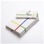 Jeu de draps Benetton Rainbow Lit 1 persone 3 Pièces
