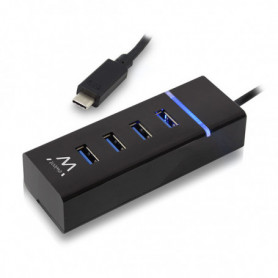 Hub USB 4 Ports Ewent EW1137 USB 3.1 Noir 30,99 €