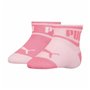 Chaussettes de Sport Puma Wording x2 Rose