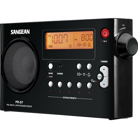 Radio Sangean PR-D7 Noir