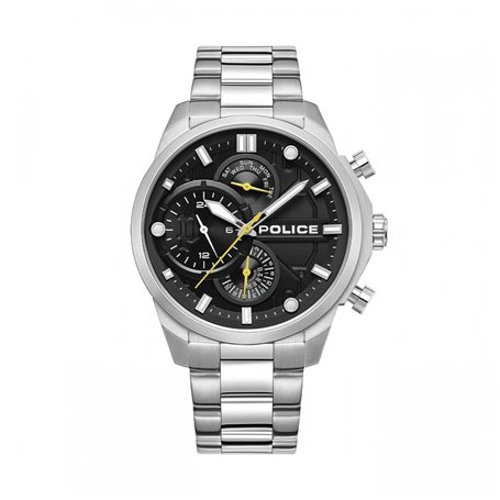 Montre Homme Police PEWGK0039204 Noir Argenté