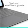 Housse pour Tablette Logitech iPad Air 2024 Gris Espagnol Qwerty QWERTY