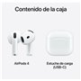 Casques avec Microphone Apple AirPods 4 Blanc