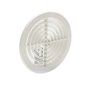 Grille Fepre Moustiquaire Encastrable Blanc ABS (Ø 14 cm)