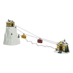 Décorations de Noël Snowy Adventures Lumière LED Musique Scène Vert tendre 31