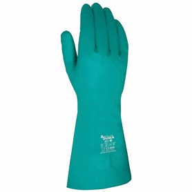 Gants de travail JUBA Vert Nitrile