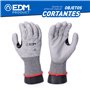 Gants de travail EDM K-Rock Anti-coupure Gris Polyuréthane Nitrile