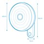 Ventilateur Mural EDM Blanc 50 W