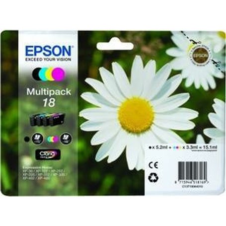 Epson Daisy Multipack "Pâquerette" 18 - Encre Claria Home N