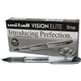 stylo à encre liquide Uni-Ball Vision Elite UB-200 Noir 0