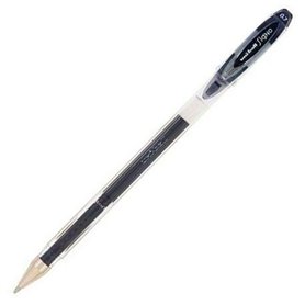 stylo à encre liquide Uni-Ball Rollerball Signo Basicos UM-120 Noir 0