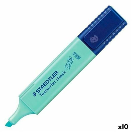 Marqueur fluorescent Staedtler Textsurfer Classic Bleu pastel (10 Unités)