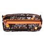 Trousse Fourre-Tout Double Milan Tandem Noir 21 x 8