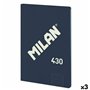 Carnet Milan 430 Bleu A4 48 Volets 21 x 29