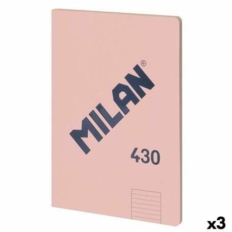 Carnet Milan 430 Rose A4 48 Volets 21 x 29