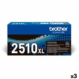 Toner original Brother HLL2400DW HLL2445DW DCPL2620DW DCPL2627DWXL DCPL26 Noir (3 Unités)