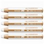 Crayons de couleur Stabilo Woody Blanc 3-en-1 5 Pièces (5 Unités)