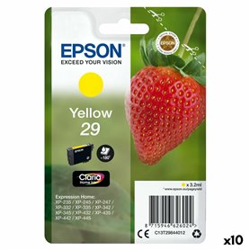 Cartouche d'encre originale Epson XP 235 332 335 432 435 Jaune (10 Unités)