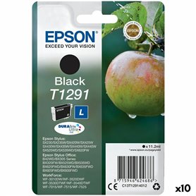 Cartouche d'encre originale Epson SX 235W/420W/425W/BX305F/320FW Noir (10 Unités)