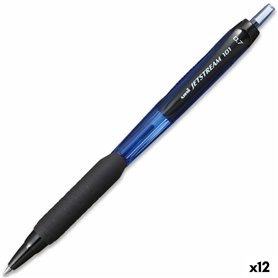 stylo à encre liquide Uni-Ball Jetstream SXN-101-07 Bleu 0