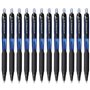 stylo à encre liquide Uni-Ball Jetstream SXN-101-07 Bleu 0,7 mm (12 Unités)