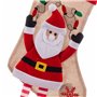 Chaussette de Noël Multicouleur Tissu Père Noël 47 x 28 x 28 cm