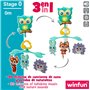 Carrousel pour Berceau Winfun Forêt 3-en-1 31,5 x 42 x 24,5 cm Plastique (4 Unités)