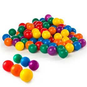 Balles Intex 49600NP         100 Pièces Multicouleur 8 x 8 x 8 cm