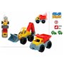 Set de jouets de plage Colorbaby 26 cm Pelleteuse Camion 2 Pièces