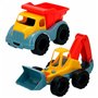 Set de jouets de plage Colorbaby 26 cm Pelleteuse Camion 2 Pièces