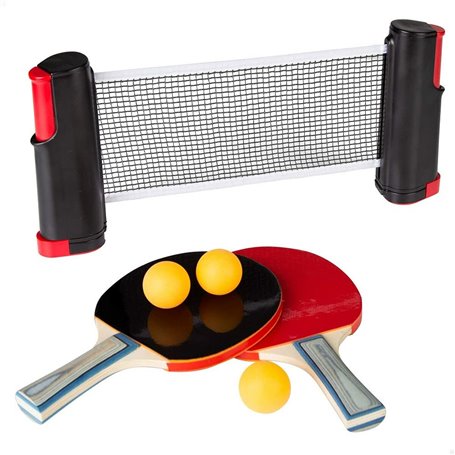 Set Ping Pong avec Filet Aktive Rétractile
