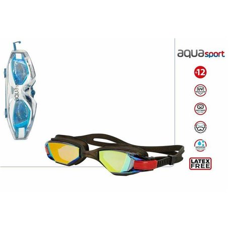 Lunettes de bain pour adultes AquaSport Réglable Système antibuée