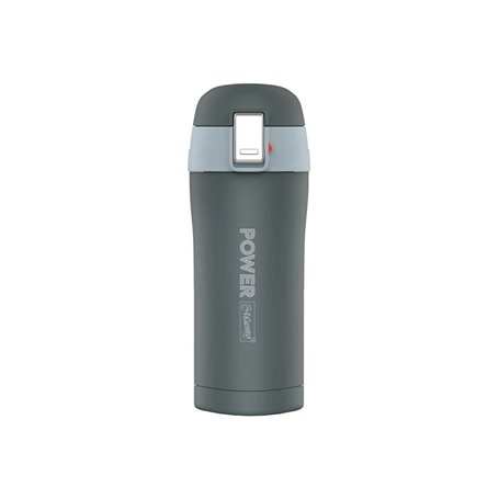 Thermos Feel Maestro MR-1643-30B Gris Acier inoxydable Caoutchouc Plastique 300 ml