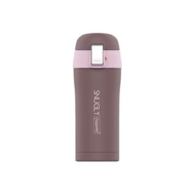 Thermos Feel Maestro MR-1643-30E Marron Acier inoxydable Caoutchouc Plastique 300 ml