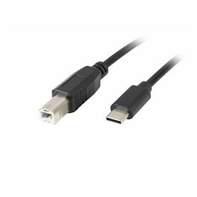 Câble USB-C Lanberg CA-USBA-13CC-0018-BK Noir 1