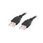 Câble USB Lanberg CA-USBA-20CU-0010-BK Noir 1 m (1 Unité)