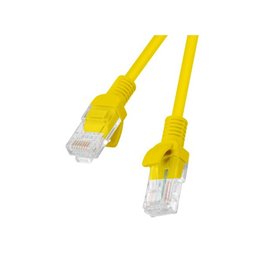 Câble Réseau Rigide UTP 5ème Catégorie Lanberg PCU5-10CC-0200-Y Jaune 2 m