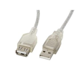 Câble USB 2.0 Lanberg CA-USBE-12CC-0018-TR Blanc 1