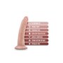 Gode réaliste Blush Dr Skin TPE Ø 3,8 cm (17,7 cm) (19 cm)