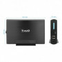 Boîtier pour disque dur TooQ TQE-3531B 3,5" USB 3.0 Noir 37,99 €