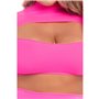 Ensemble de Lingerie Pink Lipstick Rose (3XL/4XL)