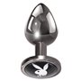 Plug Anal Playboy Argenté (6,3 cm)