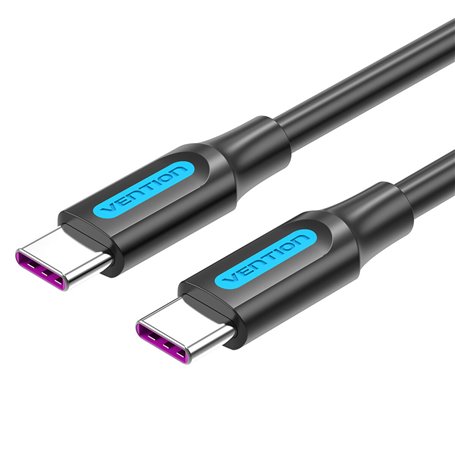 Vention COTBF câble USB USB 2.0 1 m USB C Noir