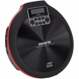 Lecteur CD/MP3 Aiwa PCD-810RD Portable Noir Rouge