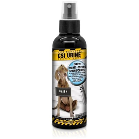 Spray - CSI URINE - Chien/Chiot 150ML - Élimine odeurs