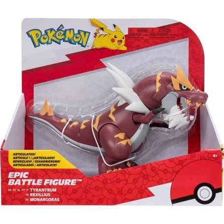 Figurine - BANDAI - Pokémon légendaires Rexilius - 30 cm