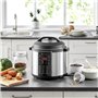 CONTINENTAL EDISON CEMCSP1000I - Multicuiseur Autocuisuer sous pression - 15 programmes -  5,7L  - 1000W - Noir & Inox