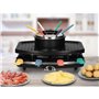 CONTINENTAL EDISON CERFG86B Appareil a raclette et fondue 8 personnes - Noir