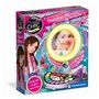 CLEMENTONI - Miroir de maquillage licorne - Anneau lumineux - Maquillage et accesoires cheveux et ongles - Des 7ans